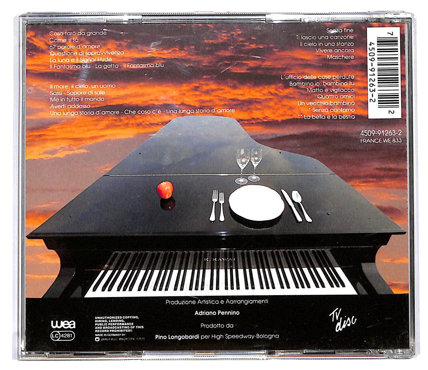 EBOND Gino Paoli - Senza Contorno Solo..... Per Un'Ora CD CD127720