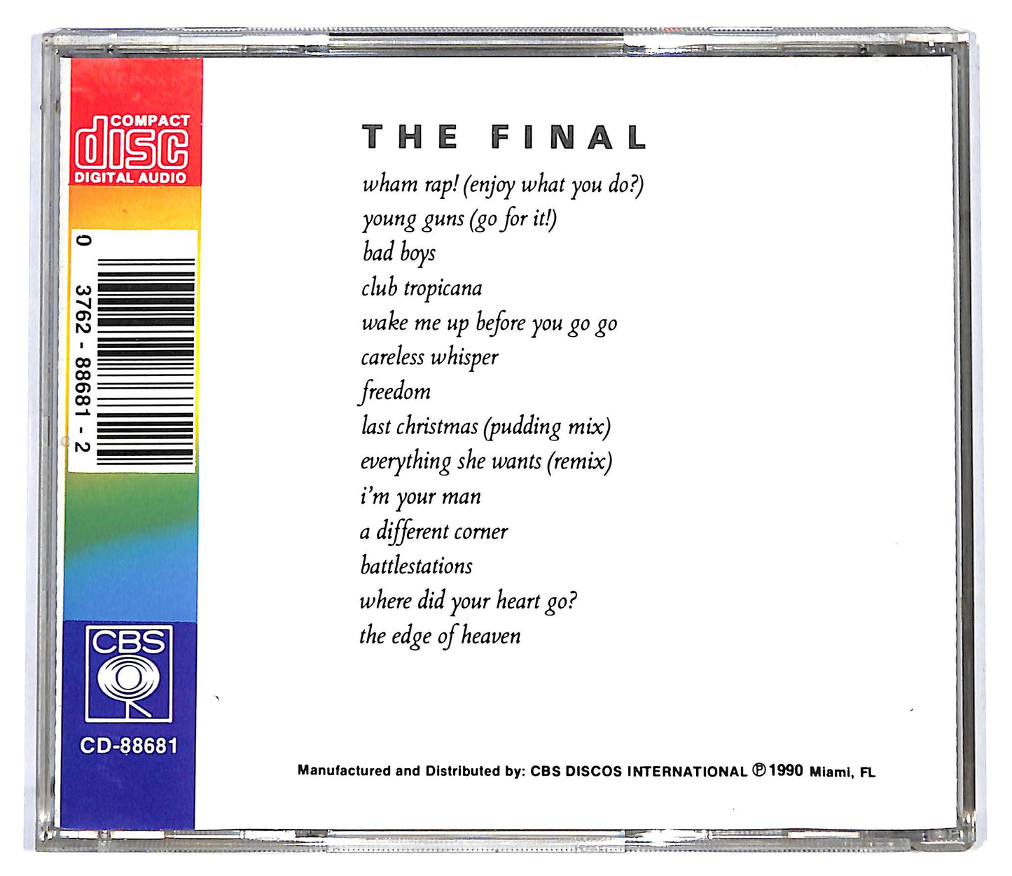 EBOND Wham! - The Final CD CD127734