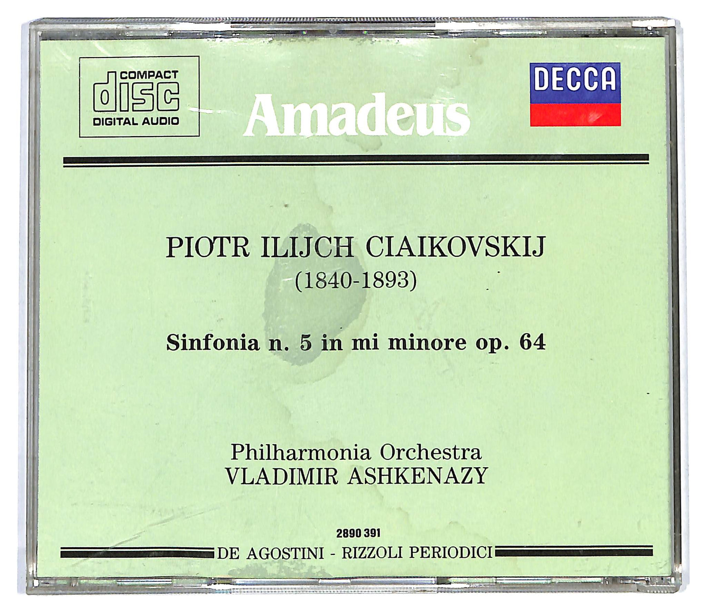 EBOND Piotr Ilijch Ciaikovskij - Vladimir Ashkenazy - Sinfonia N. 5 Op. 64 CD CD127748