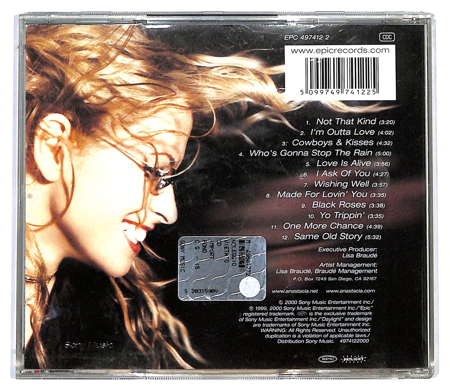 EBOND Anastacia - Not That Kind CD CD127751