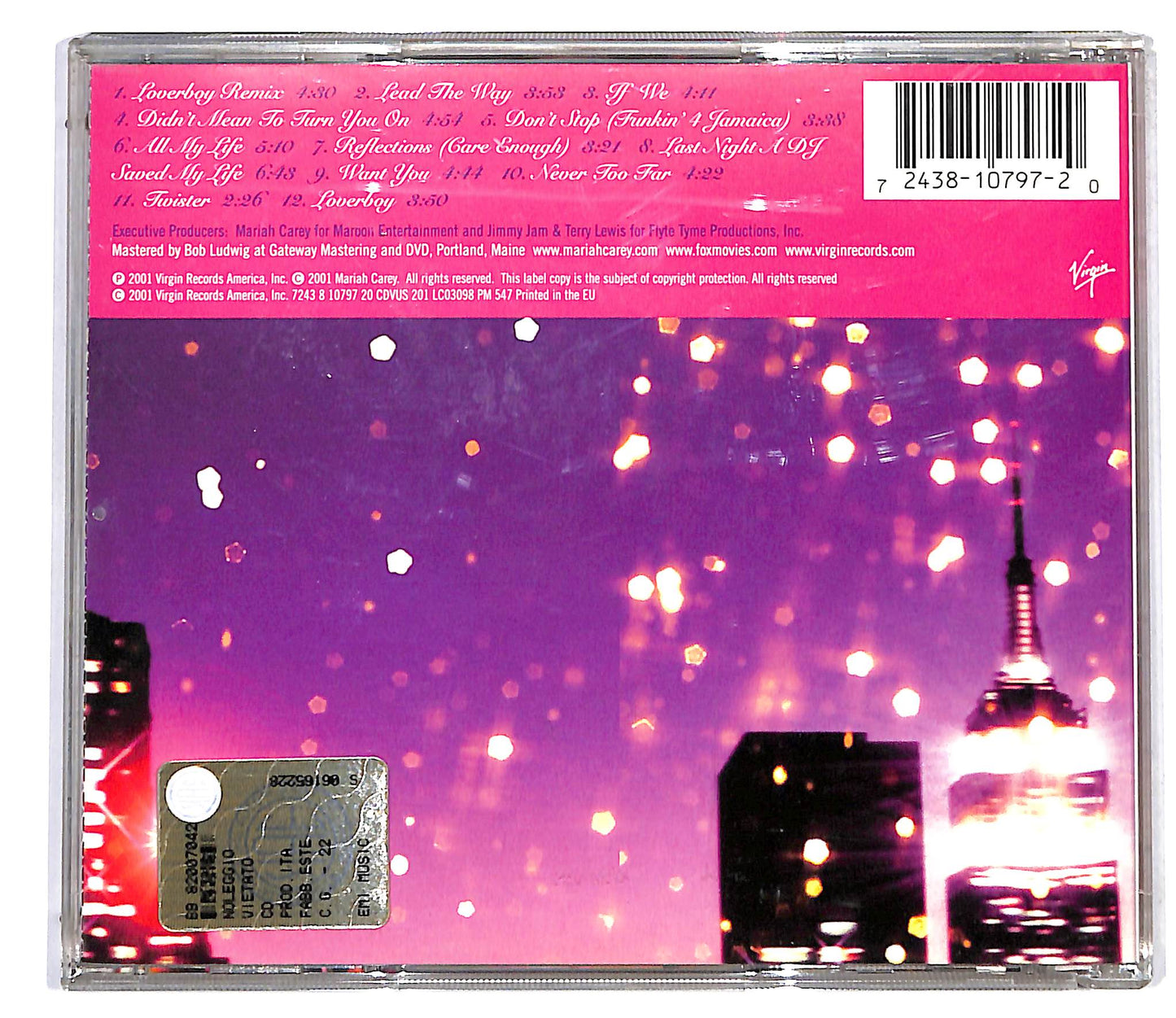 EBOND Mariah Carey - Glitter CD CD127755