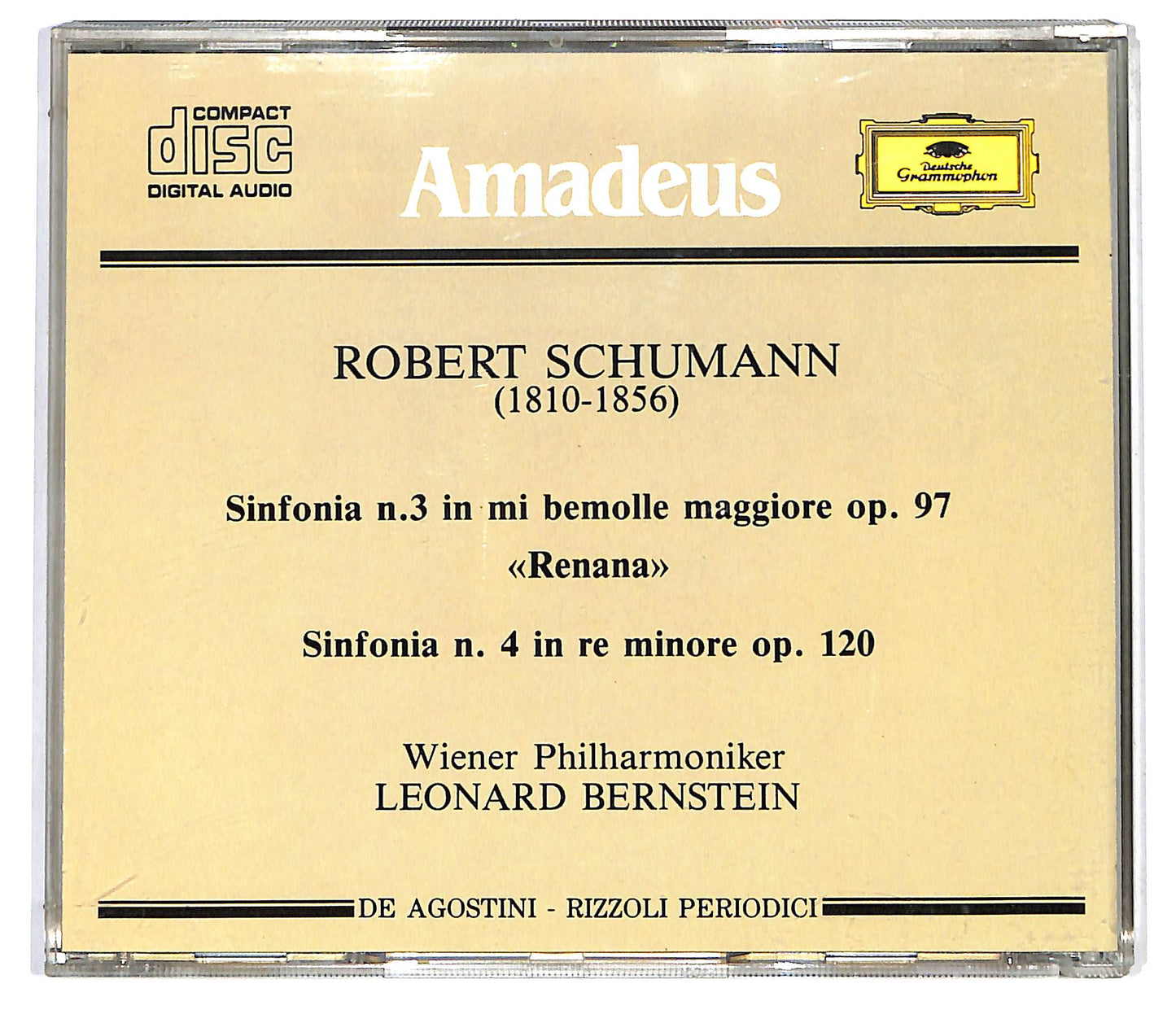 EBOND R. Schumann - Leonard Bernstein - Sinfonia N. 3 N. 4 CD CD127805