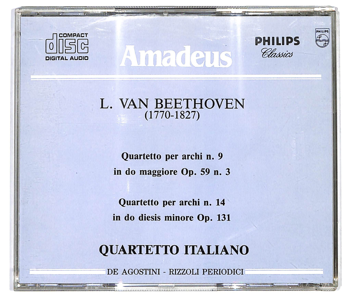 EBOND Beethoven , Quartetto Italiano - Quartetti Op. 59 N. 3 Op. 131 CD CD127811