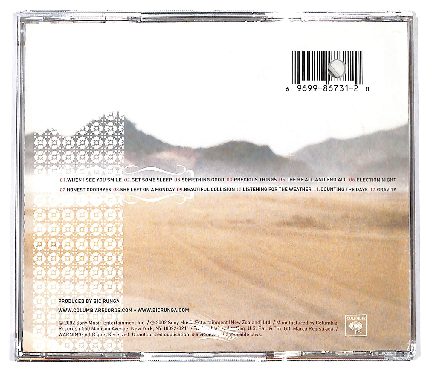 EBOND Bic Runga - Beautiful Collision CD CD127826