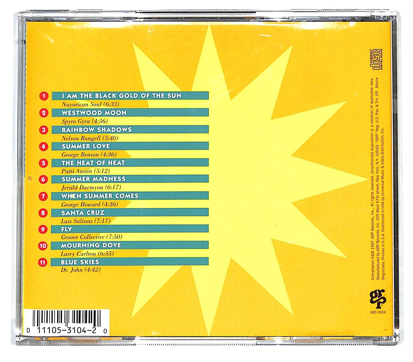 EBOND Various - Cool Cuts For A Hot Summer Day CD CD127841