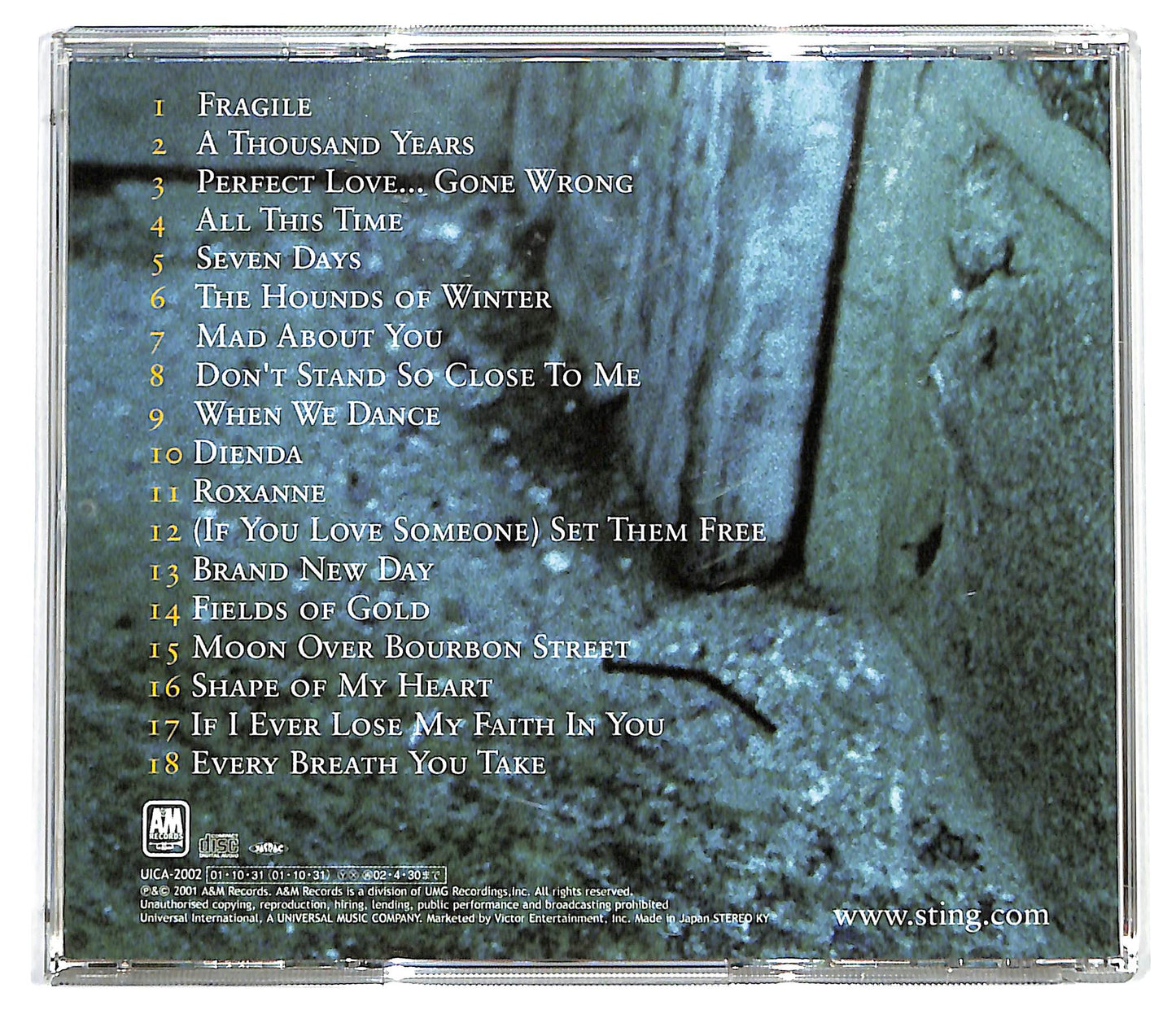 EBOND Sting - ...All This Time CD CD127908