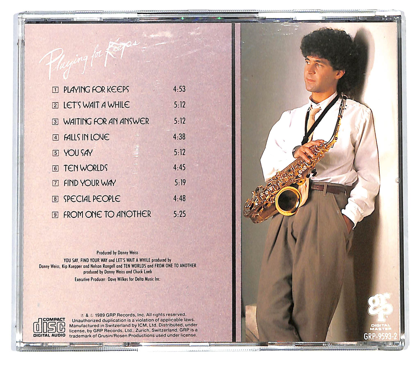 EBOND Nelson Rangell - Playing For Keeps CD CD127923