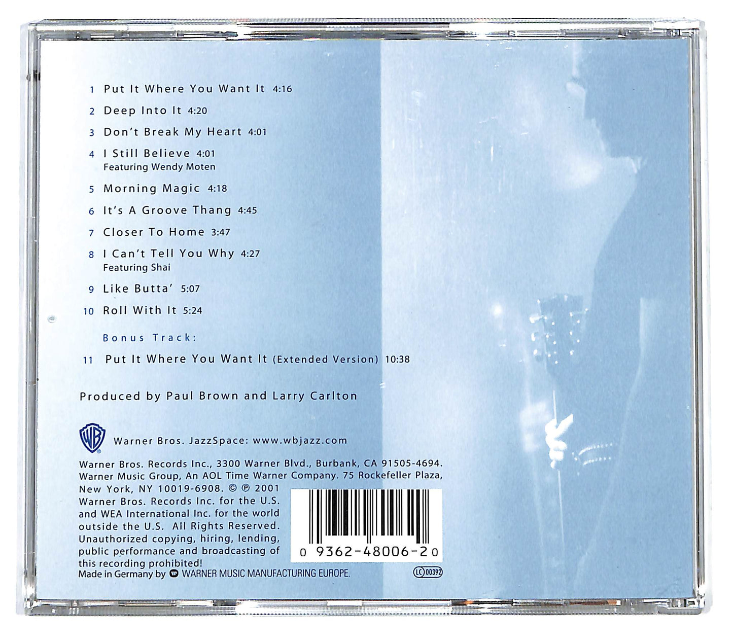 EBOND Larry Carlton - Deep Into It CD CD127928