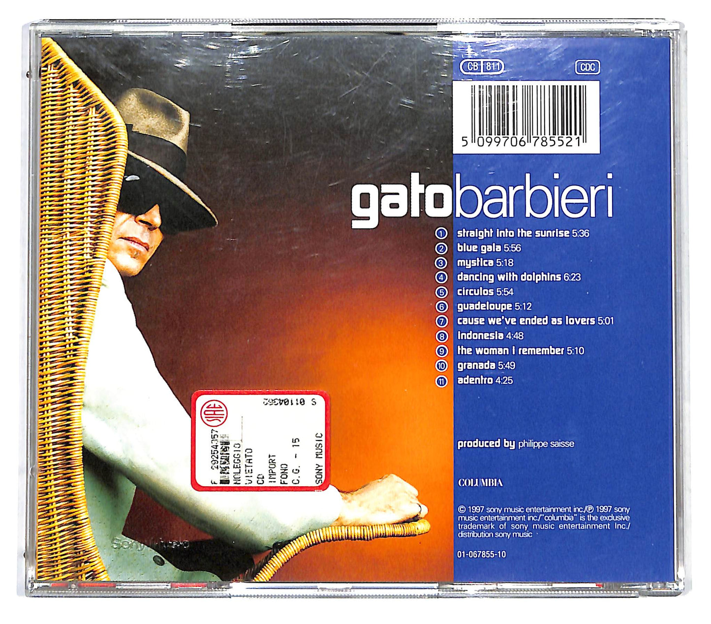 EBOND Gato Barbieri - Que Pasa CD CD127932