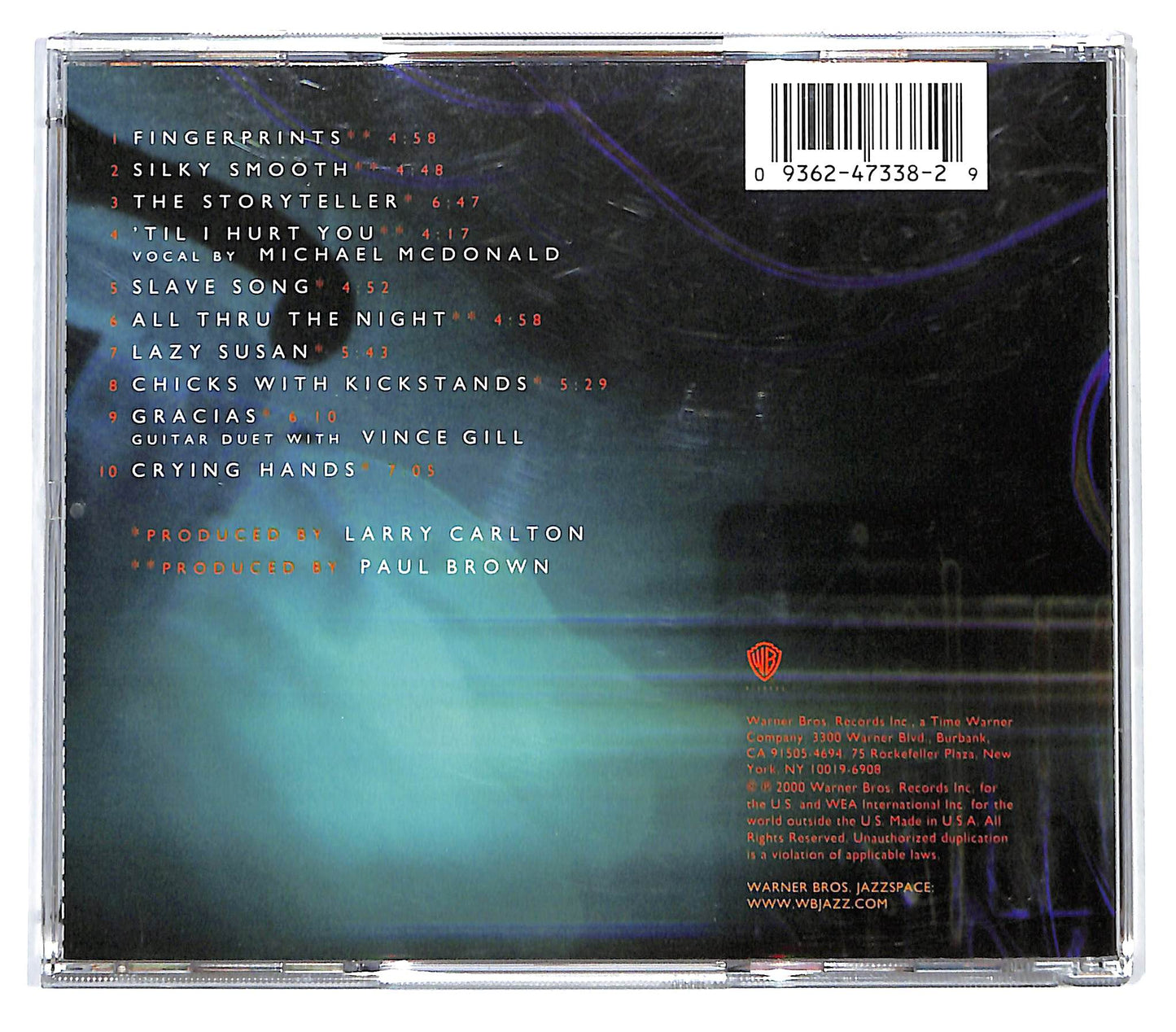 EBOND Larry Carlton - Fingerprints CD CD127935