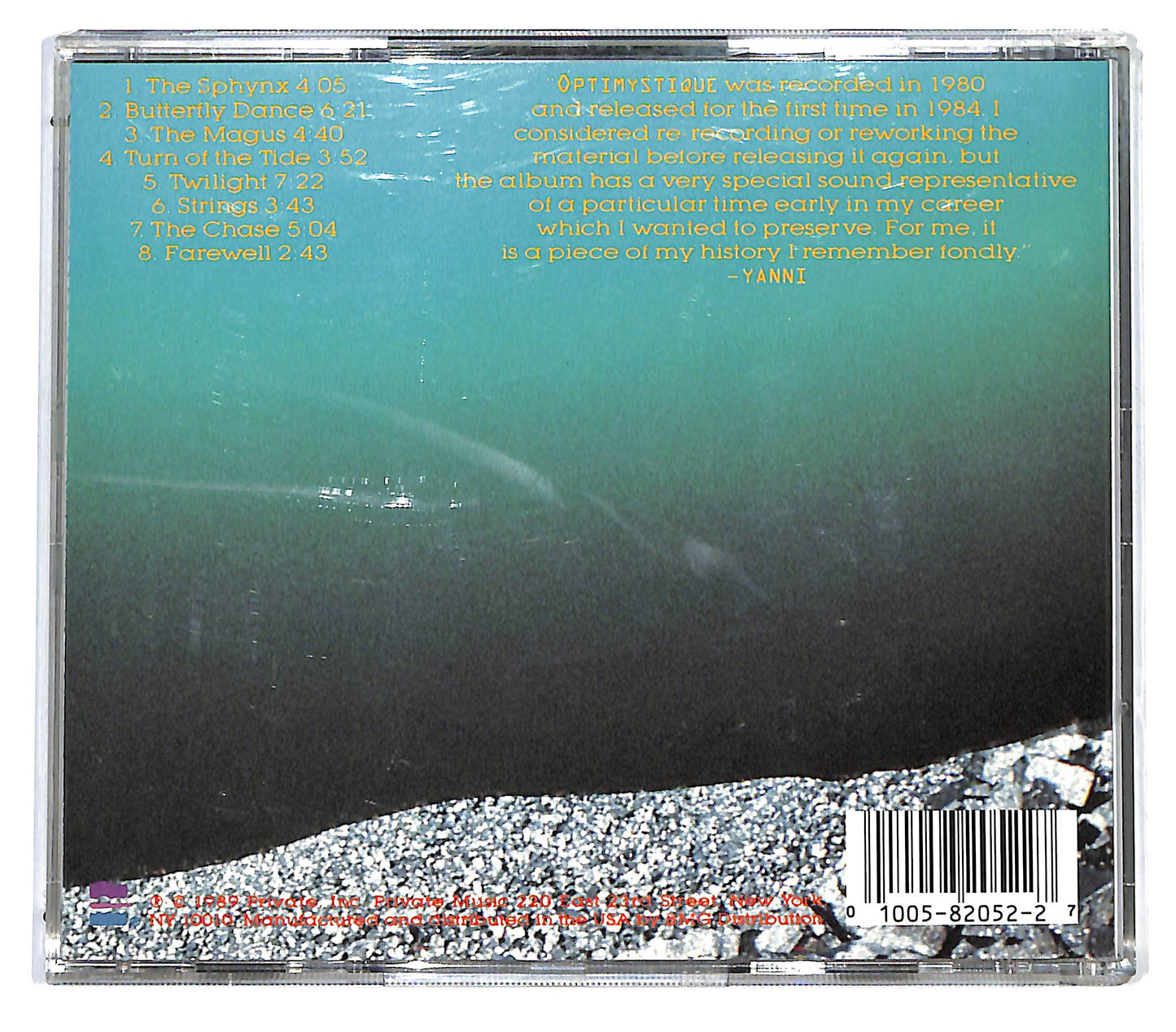 EBOND Yanni - Optimystique CD CD127952