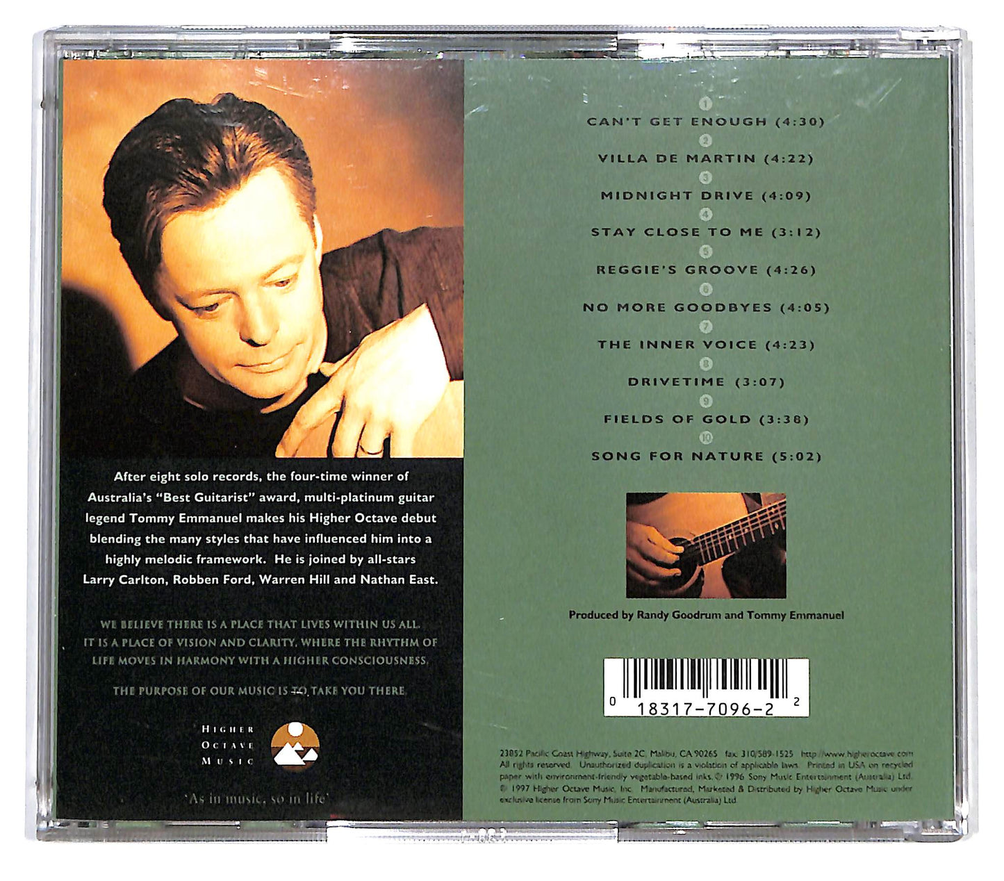 EBOND Tommy Emmanuel - Midnight Drive CD CD127964
