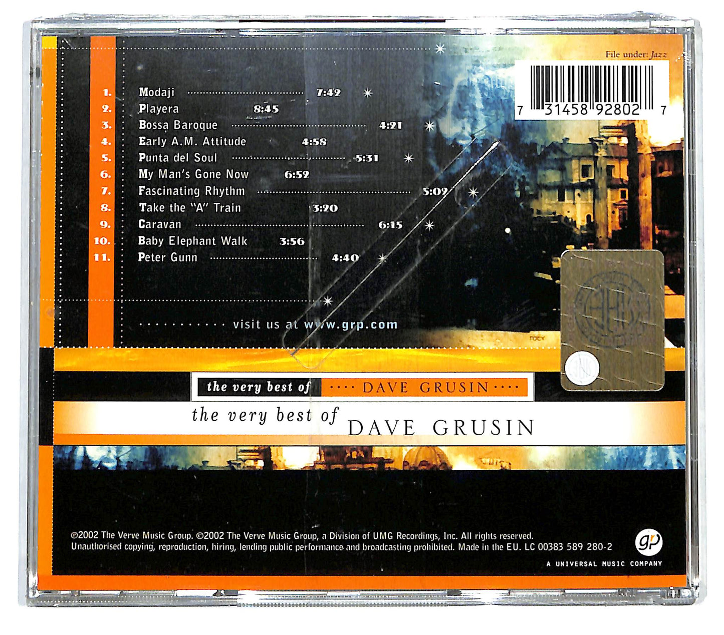 EBOND Dave Grusin - The Very Best Of CD CD128023