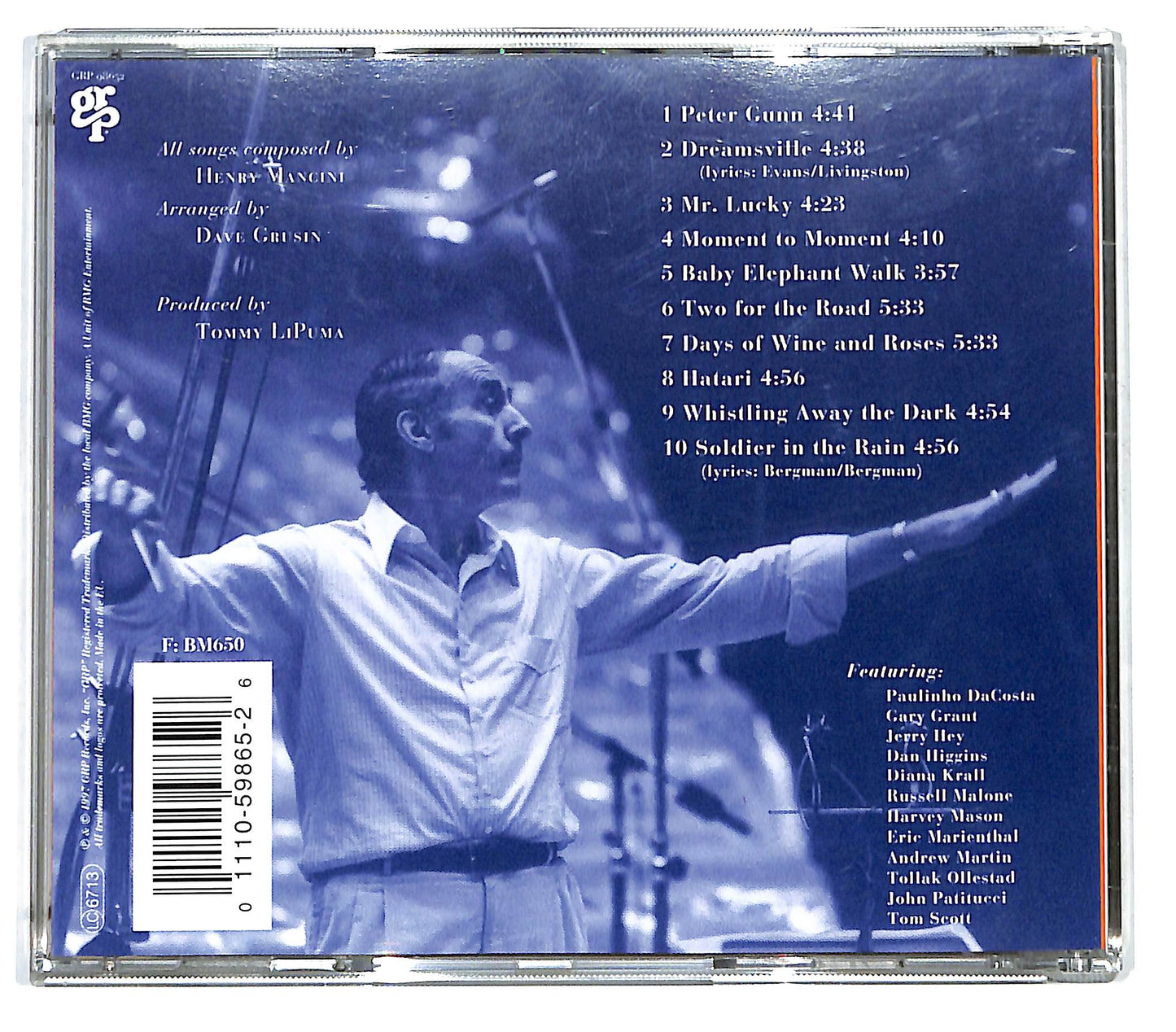 EBOND Dave Grusin - Two For The Road (The Music Of Henry Mancini) CD CD128025