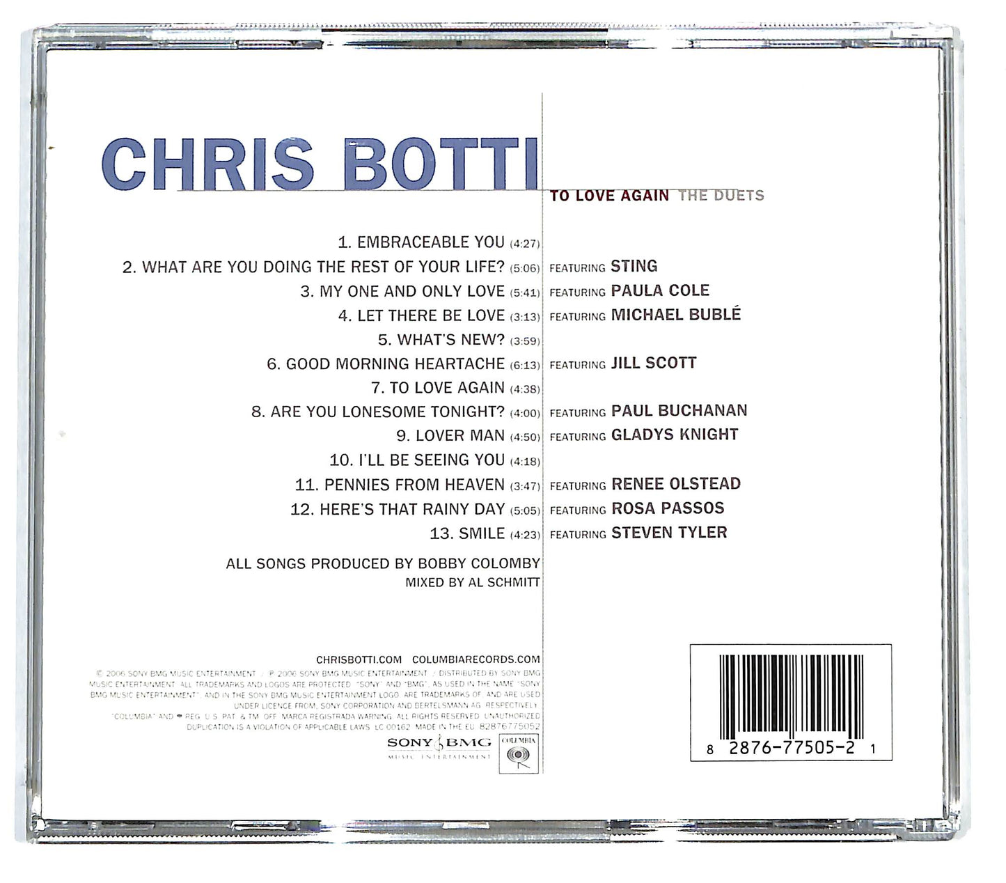 EBOND Chris Botti - To Love Again (The Duets) CD CD128029