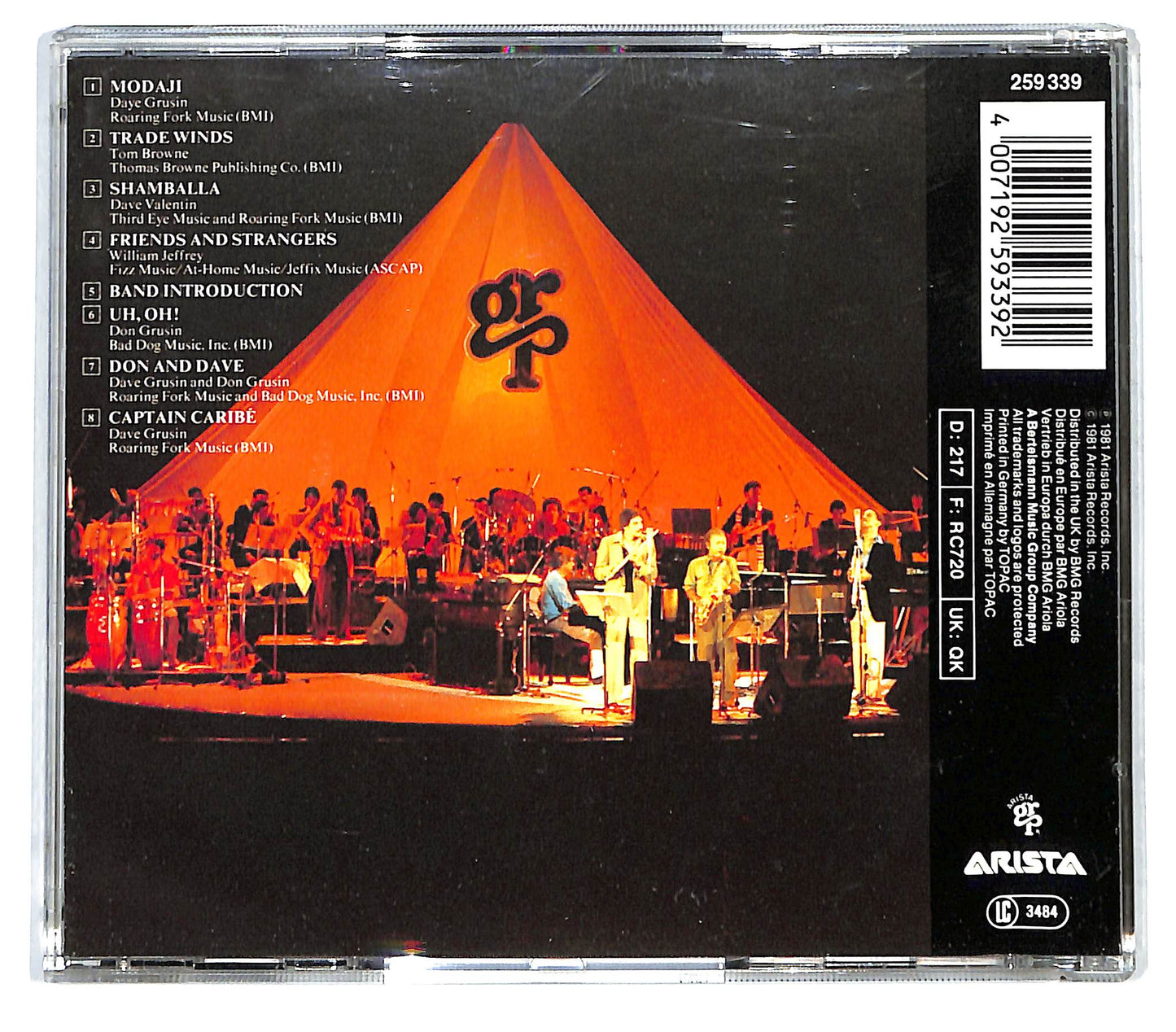 EBOND Dave Grusin And The GRP All-Stars - Live In Japan CD CD128031