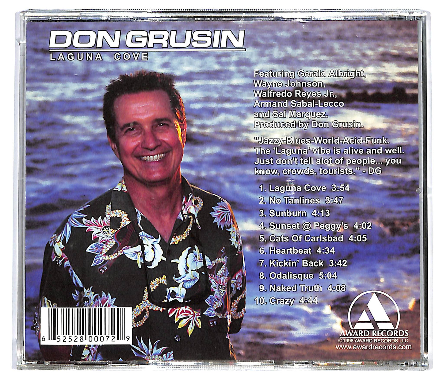 EBOND Don Grusin - Laguna Cove CD CD128046