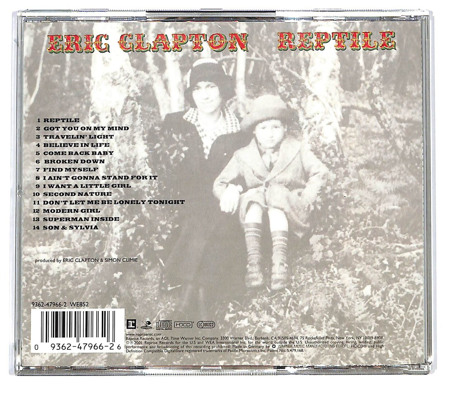 EBOND Eric Clapton - Reptile CD CD128051