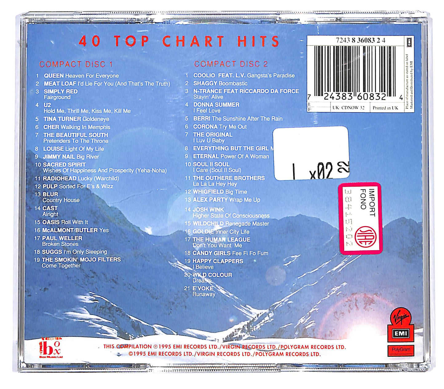 EBOND Various - Now That's What I Call Music! 32 CD CD128102