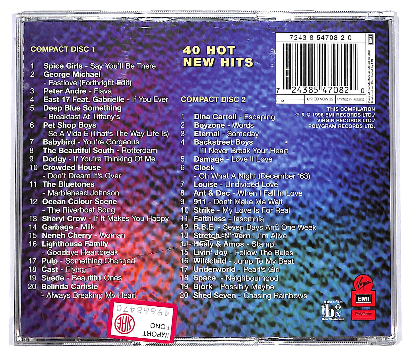 EBOND Various - Now That's What I Call Music! 35 CD CD128103
