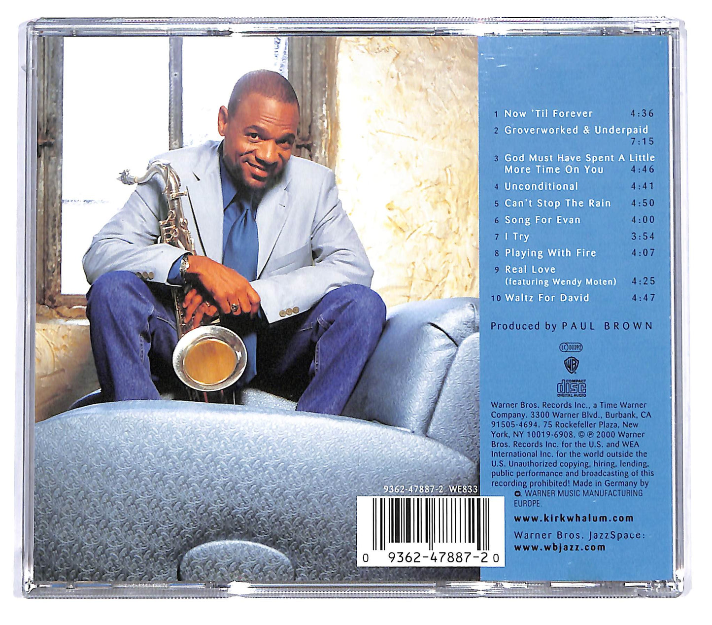 EBOND Kirk Whalum - Unconditional CD CD128109