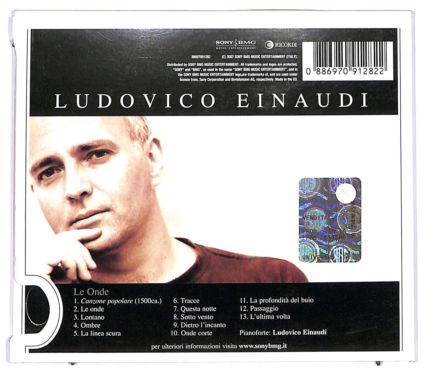 EBOND Ludovico Einaudi - Le Onde DIGIPACK CD CD128120