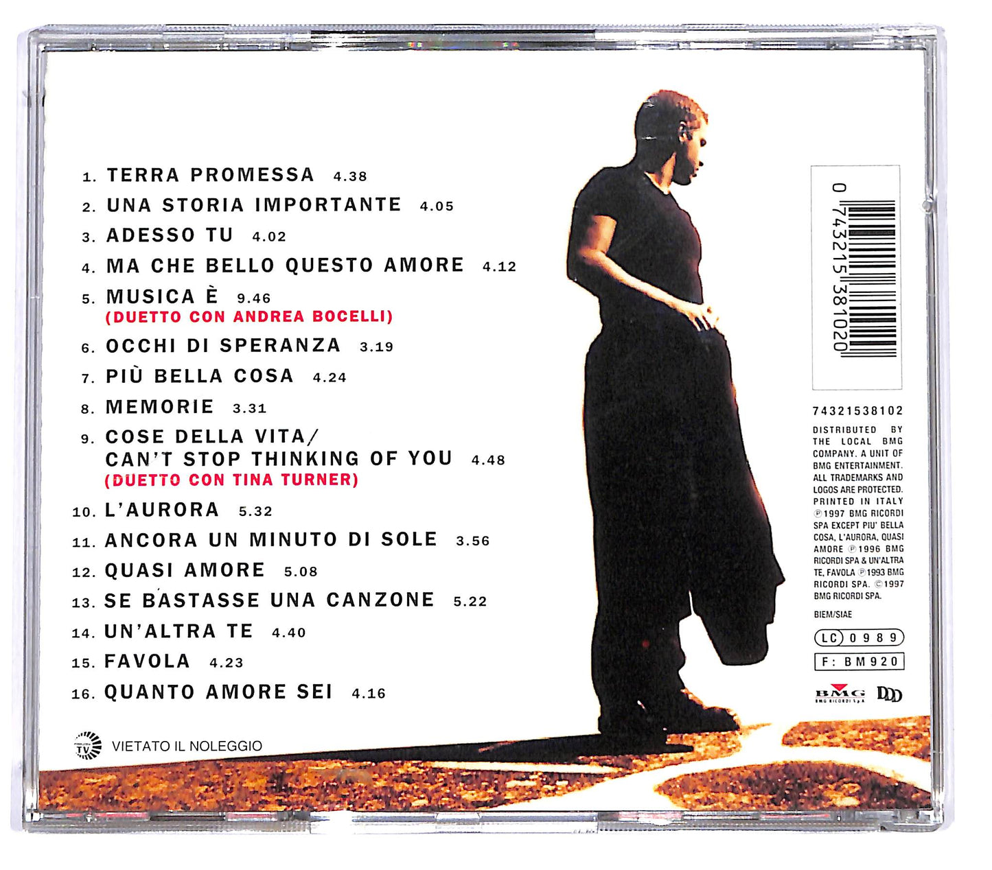 EBOND Eros Ramazzotti - Eros CD CD128125