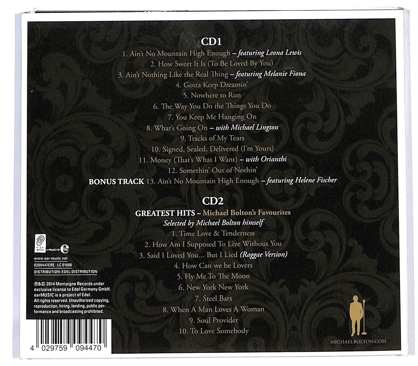 EBOND Michael Bolton - Ain't No Mountain High Enough - A Tribute To Hitsville U.S.A. CD CD128145