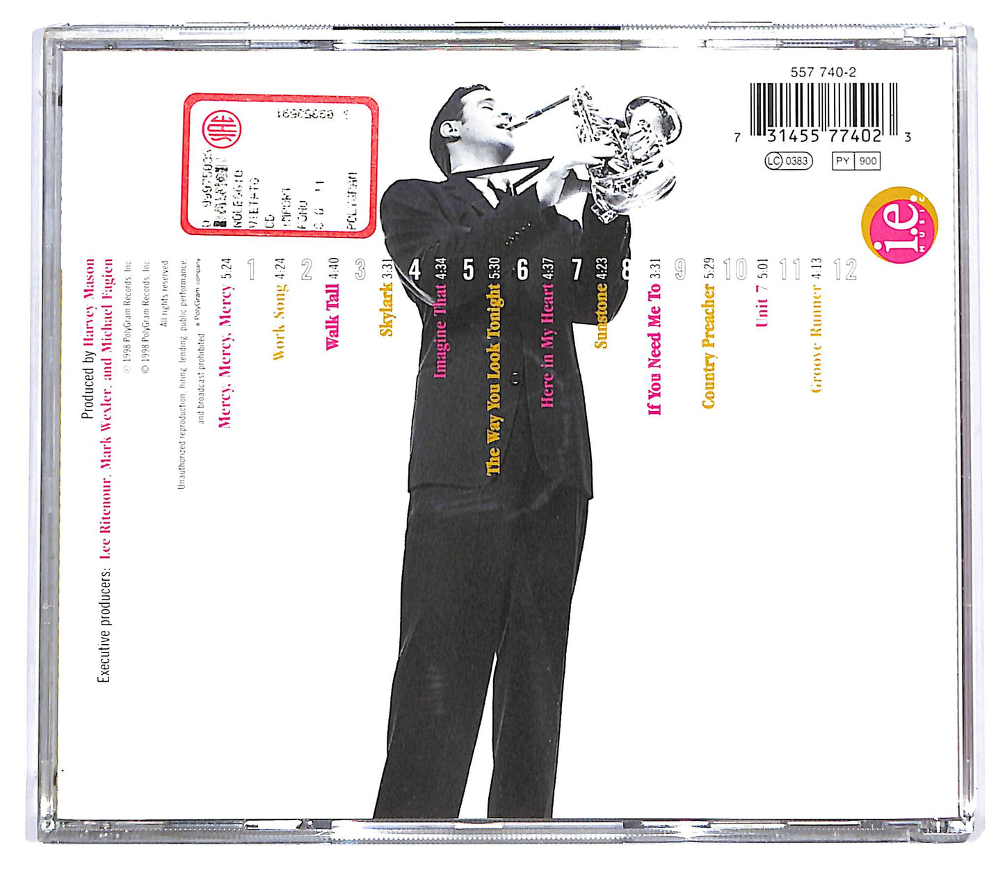 EBOND Eric Marienthal - Walk Tall CD CD128146