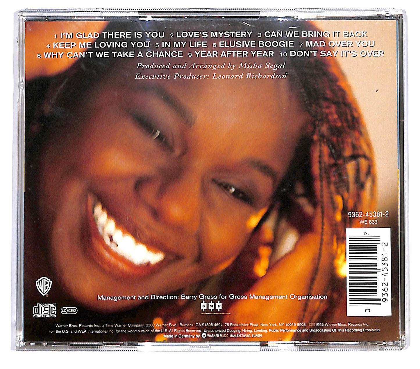 EBOND Randy Crawford - Don't Say It's Over CD CD128249