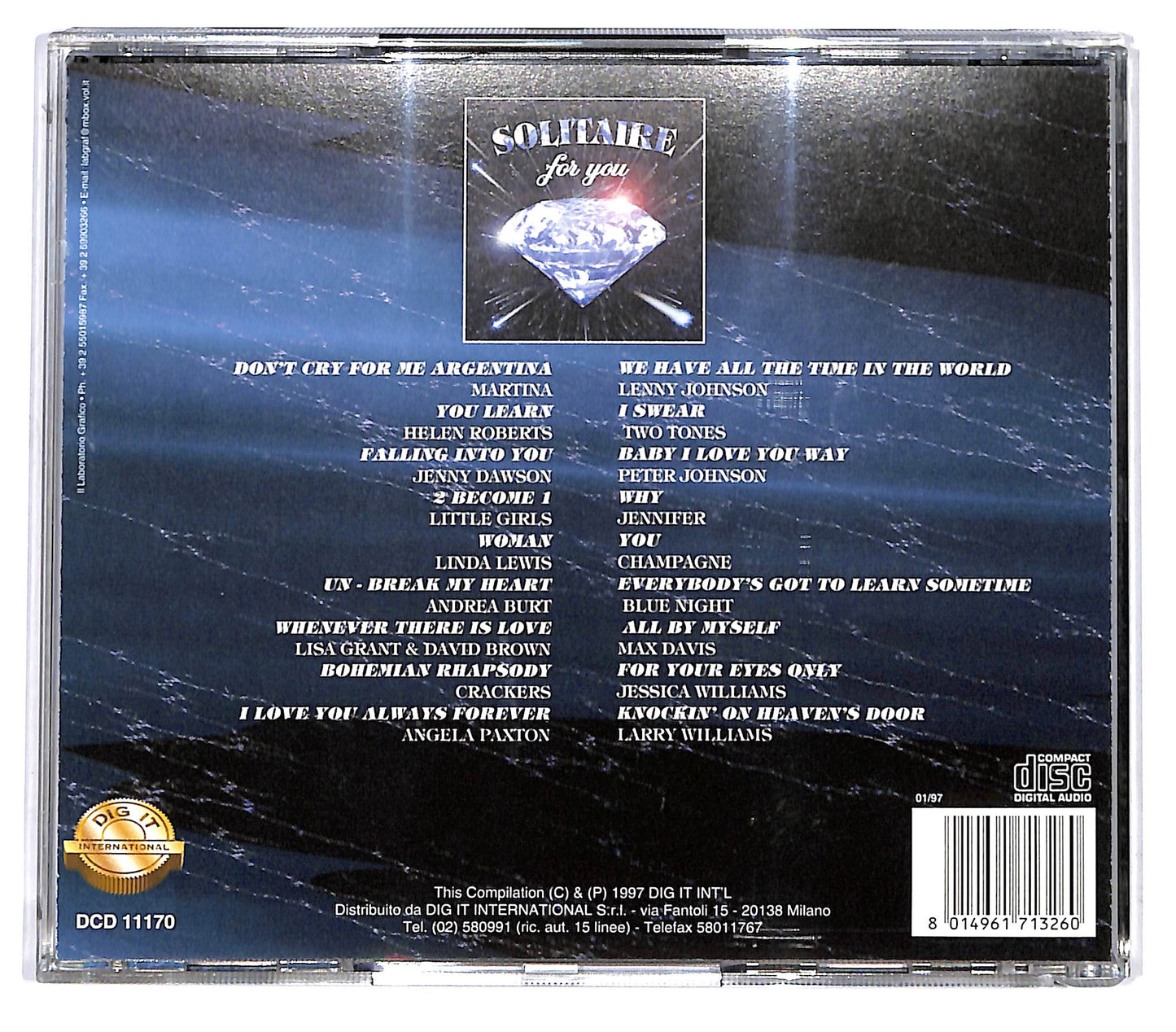 EBOND Various - Solitaire For You CD CD128305