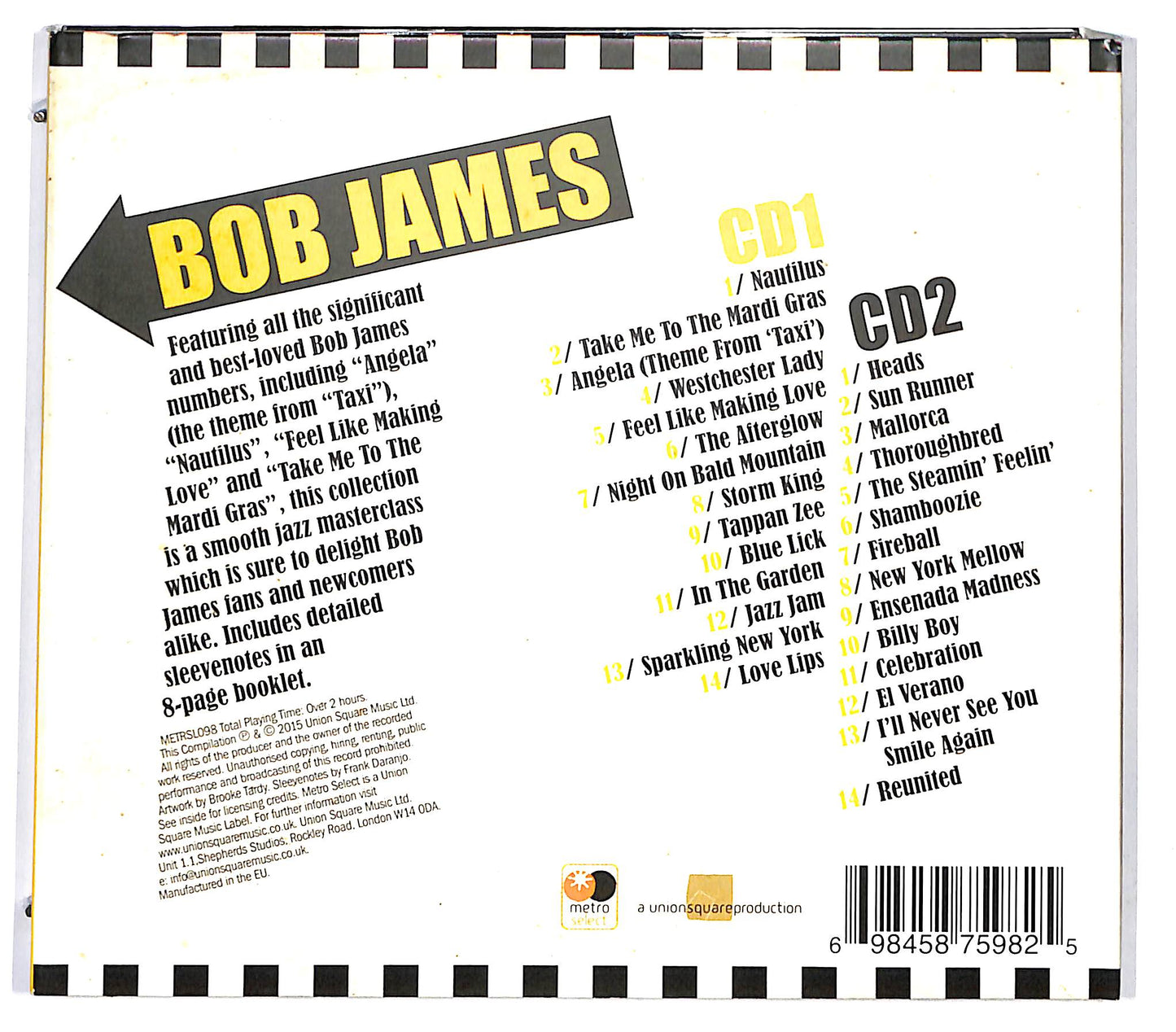 EBOND Bob James - The Very Best Of Bob James DIGIPACK CD CD128314
