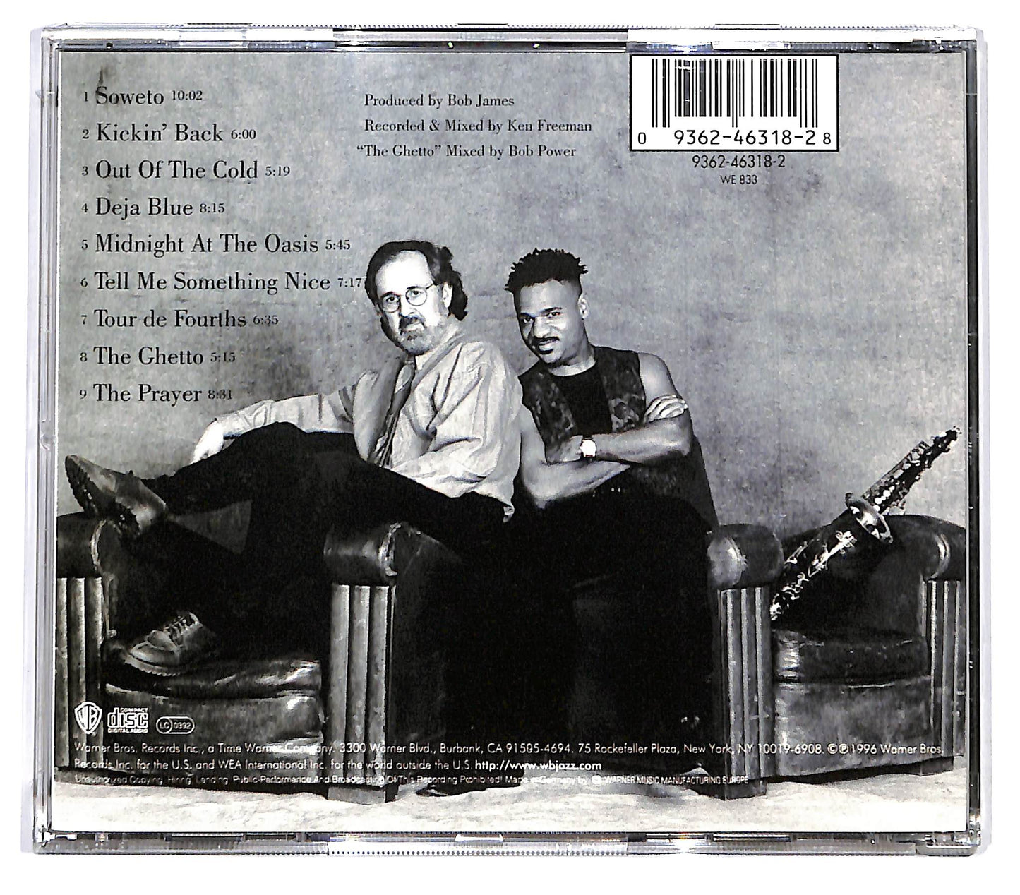 EBOND Bob James + Kirk Whalum - Joined At The Hip CD CD128317
