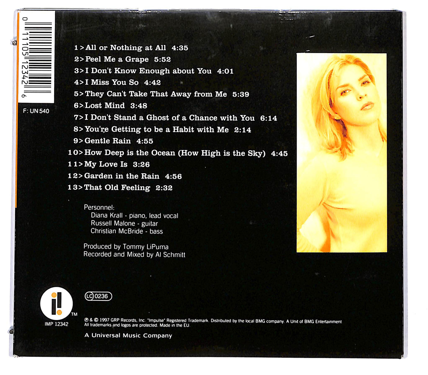 EBOND Diana Krall - Love Scenes DIGIPACK DIGIPACK CD CD128347