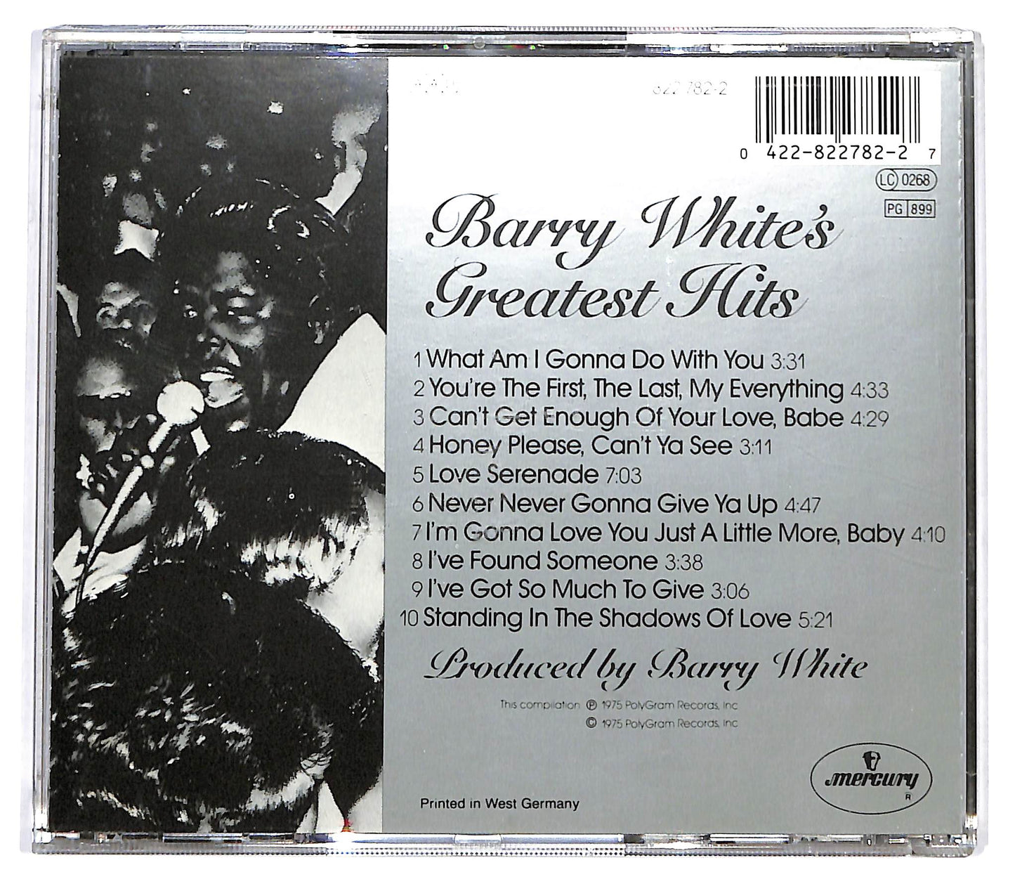 EBOND Barry White - Barry White's Greatest Hits CD CD128519
