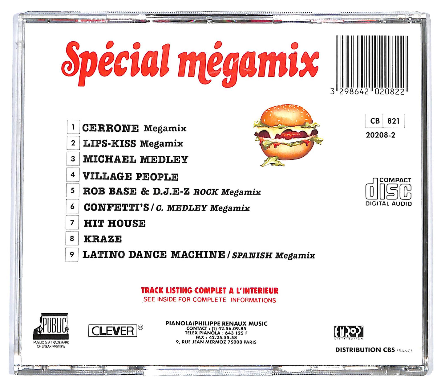 EBOND Various - Special Megamix CD CD128533