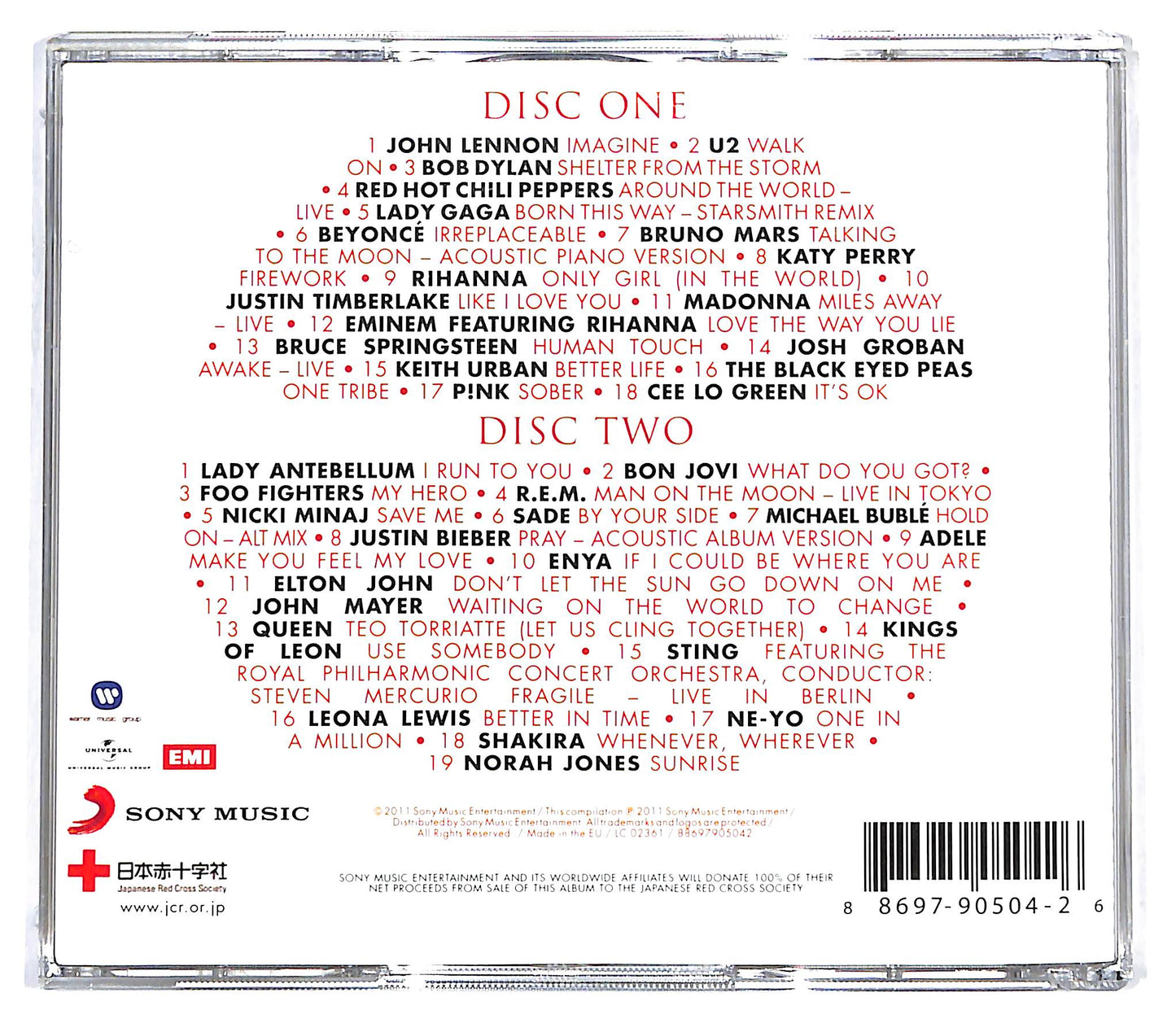 EBOND Various - Songs For Japan CD CD128545