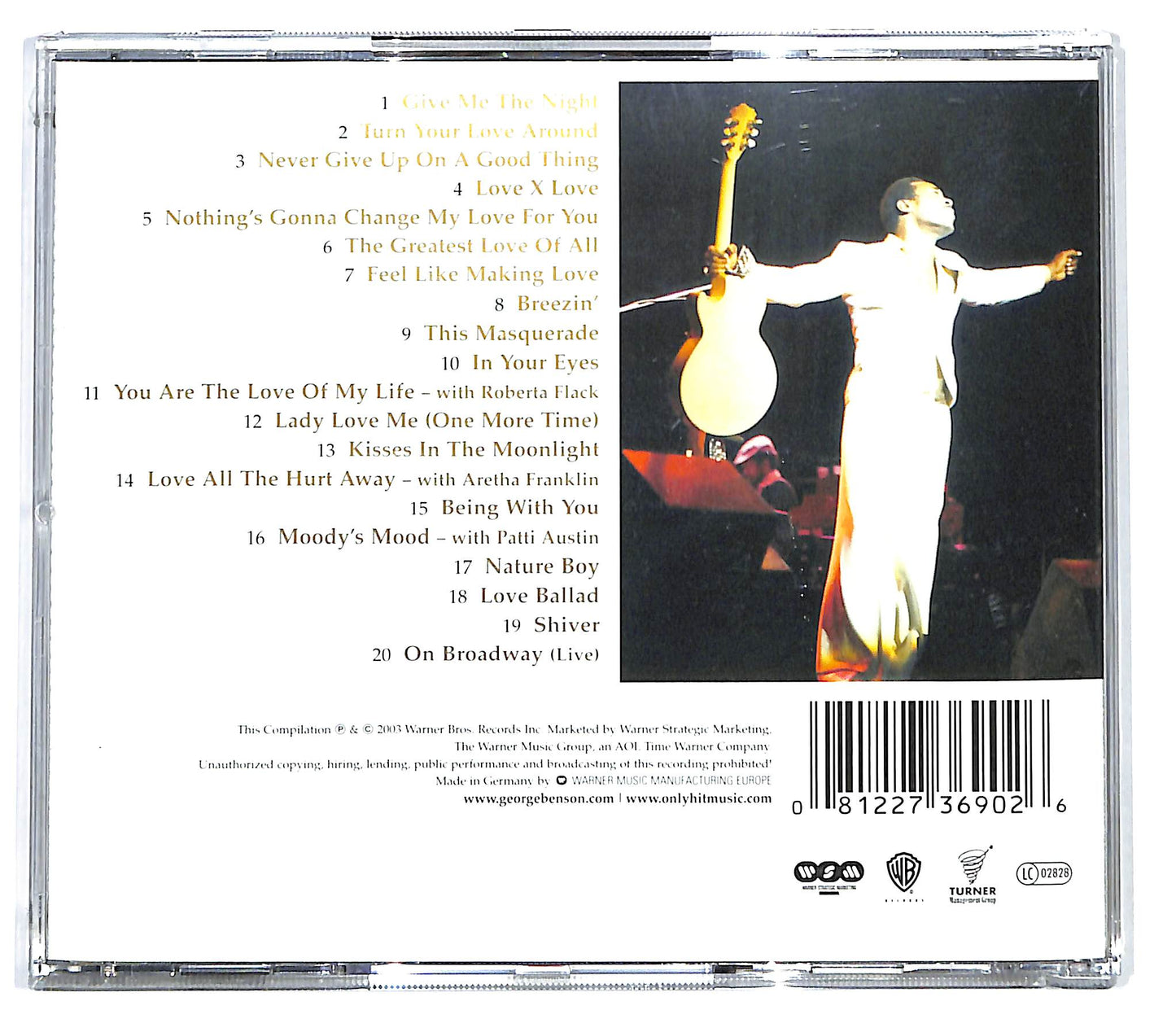 EBOND George Benson - The Very Best Of George Benson CD CD128631