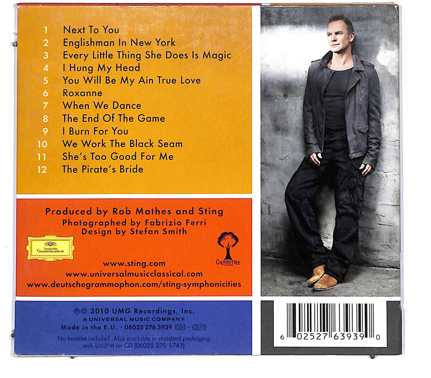EBOND Sting - Symphonicities DIGIPACK CD CD128636