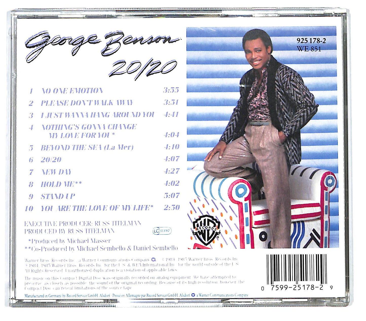 EBOND George Benson - 20/20 CD CD128640