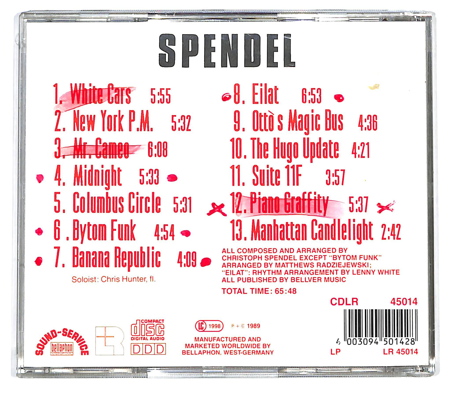 EBOND Spendel - Spendel CD CD128655