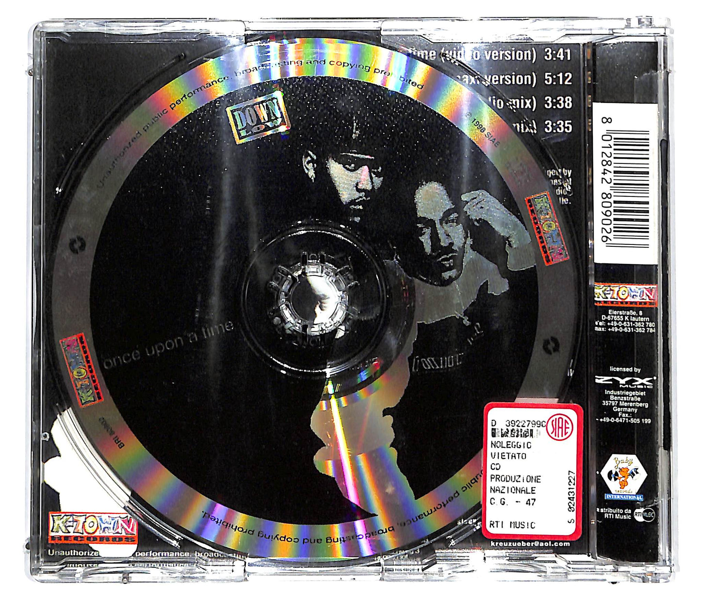 EBOND Down Low - Once Upon A Time (Special Version) CD CD128657