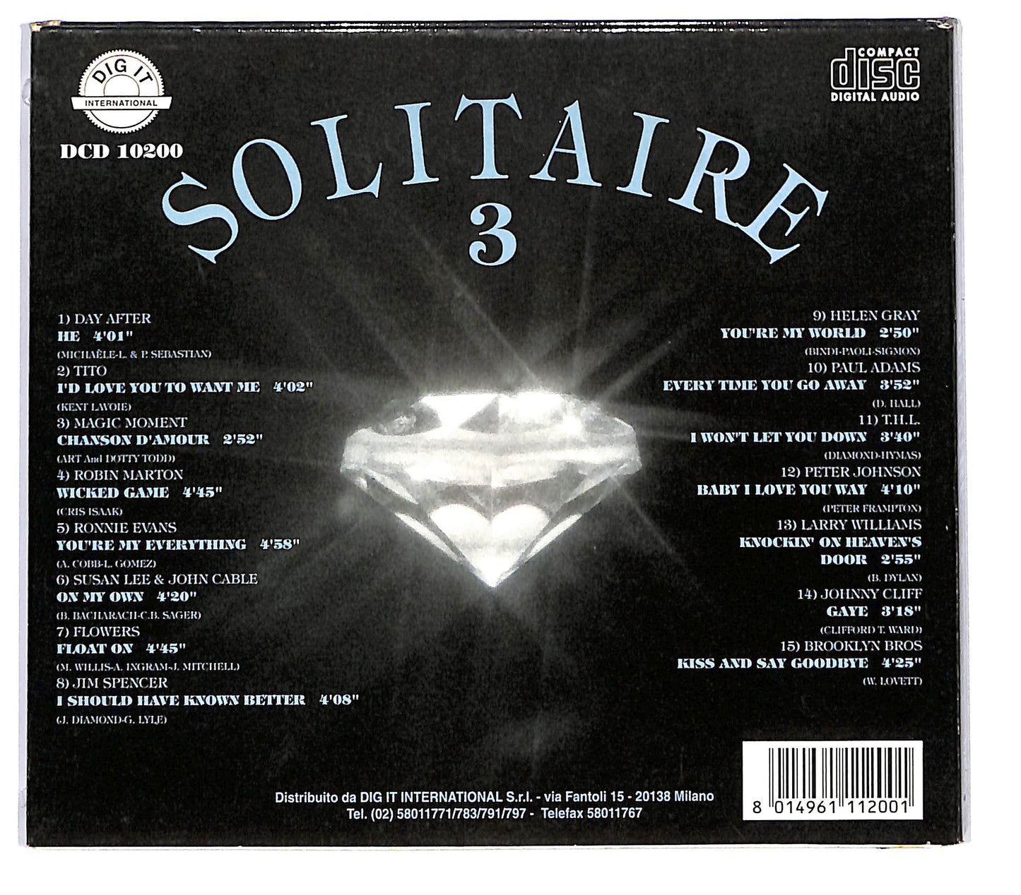 EBOND Various - Solitaire 3 DIGIPACK CD CD128705