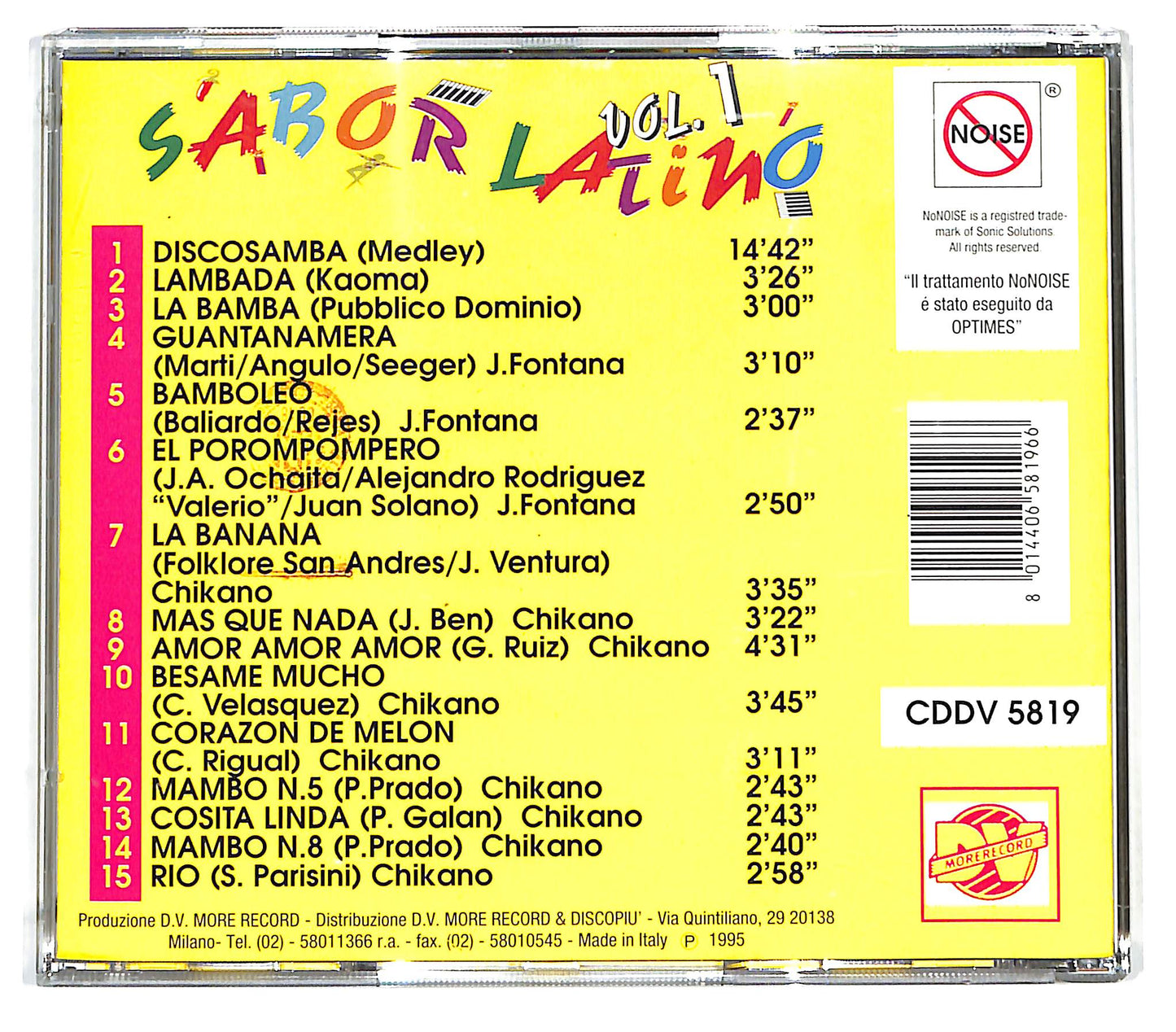 EBOND Sabor Latino Vol 1 CD CD128719