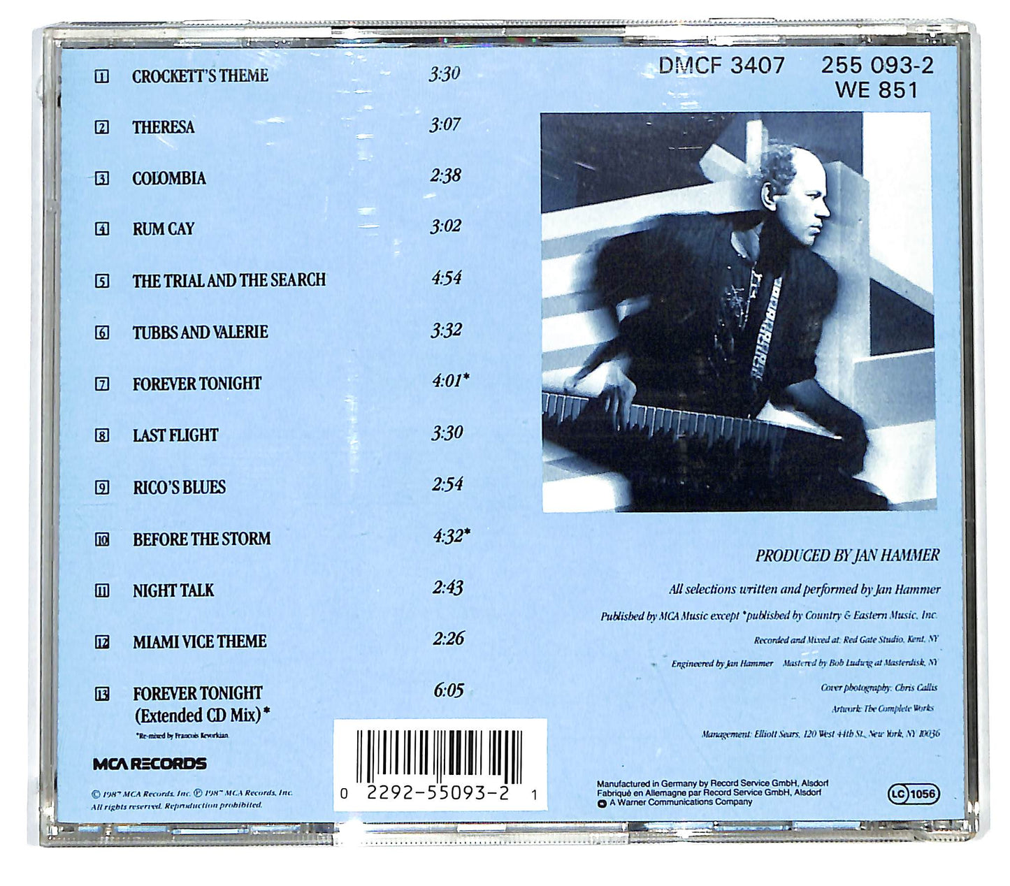EBOND Jan Hammer - Escape From Television CD CD128726