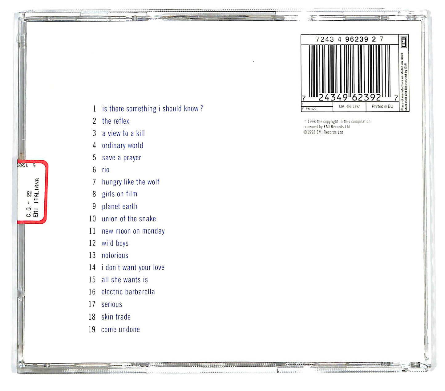 EBOND Duran Duran - Greatest CD CD128731