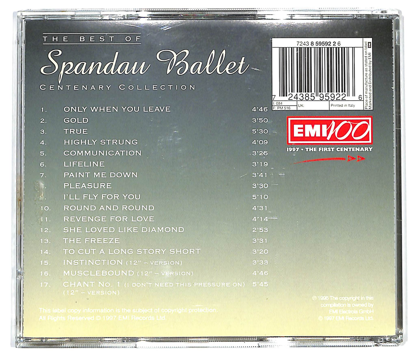 EBOND Spandau Ballet - The Best Of Spandau Ballet CD CD128734