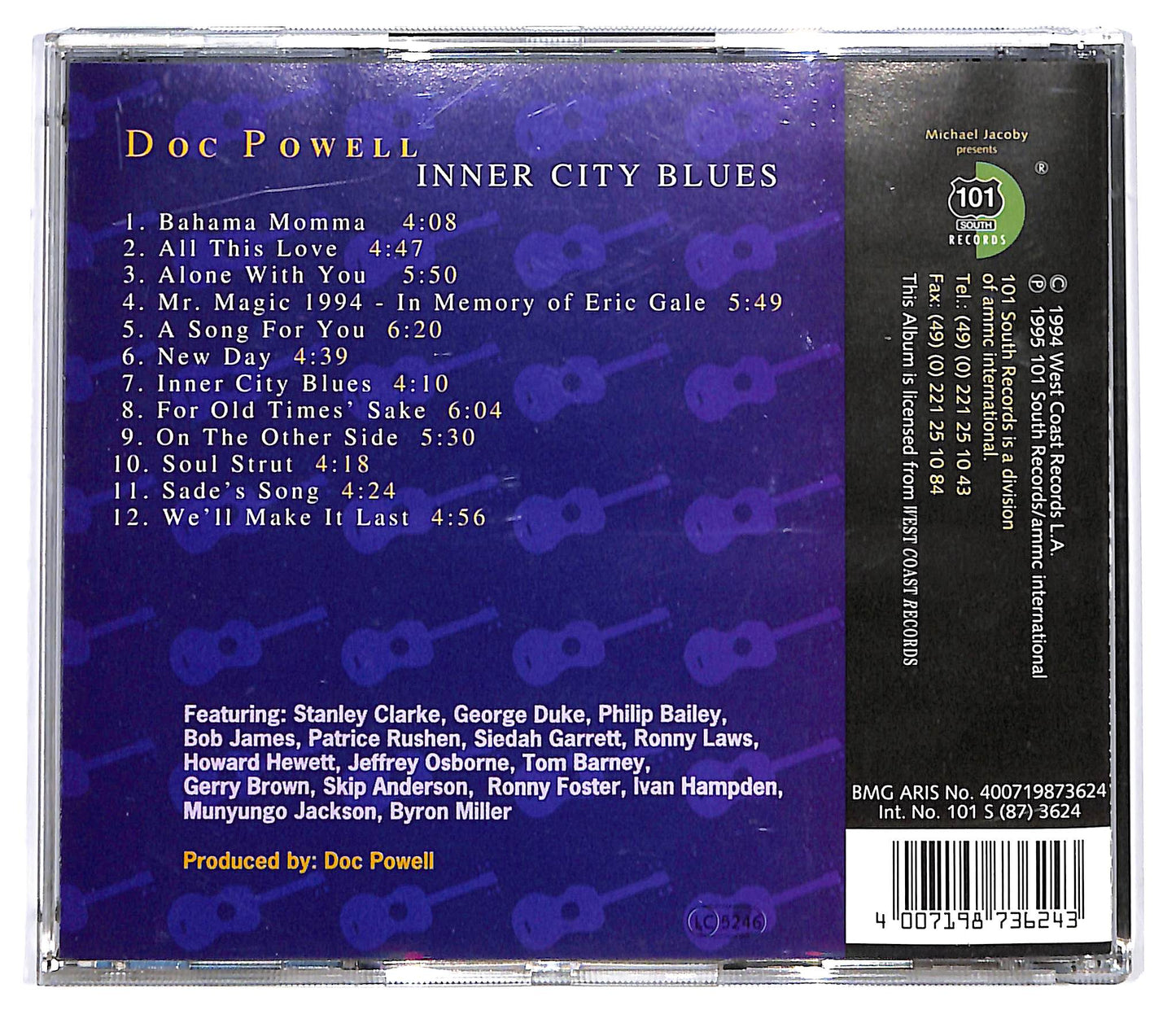 EBOND Doc Powell - Inner City Blues CD CD128811