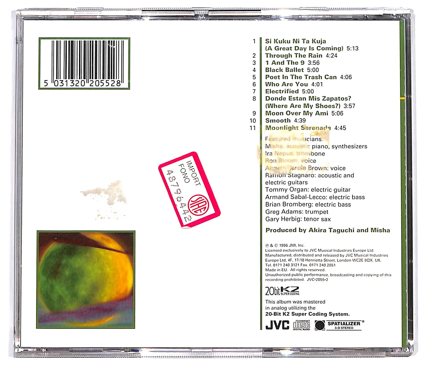 EBOND Misha - Connected To The Unexpected CD CD128933