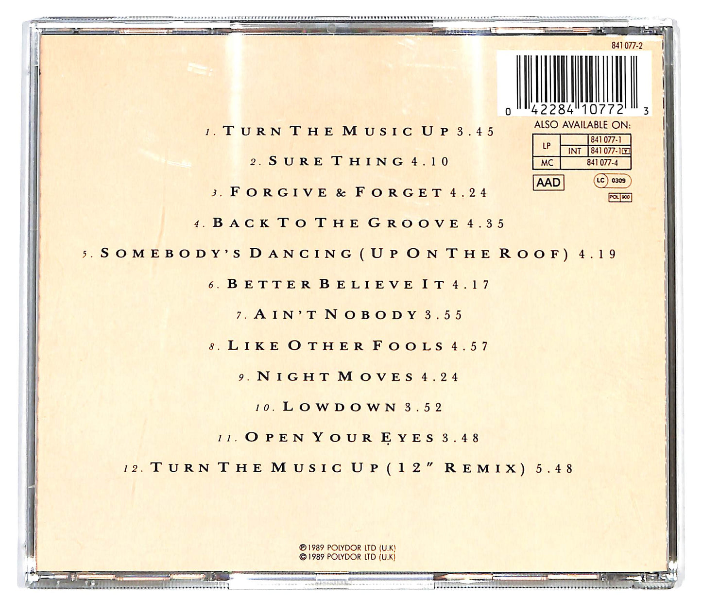 EBOND Shakatak - Turn The Music Up CD CD129015